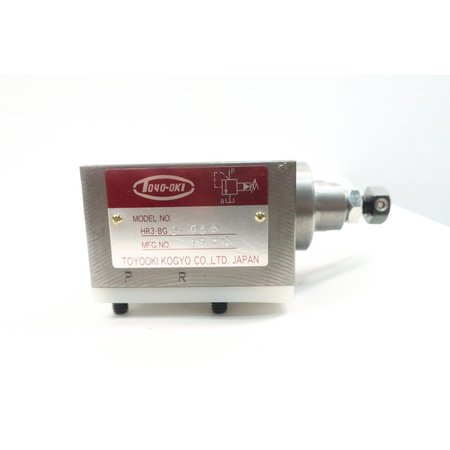 TOYO-OKI Hydraulic Relief Valve HR3-BG1-02A